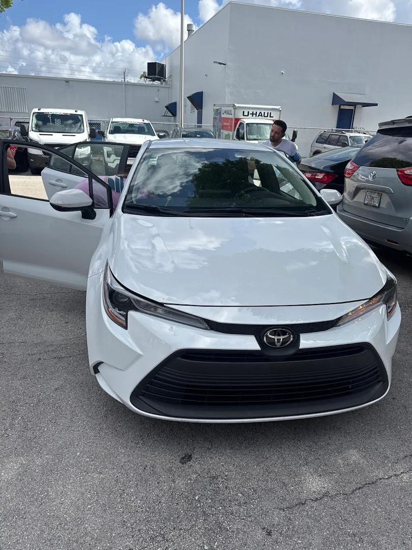 Vehicle ready for pickup Miami