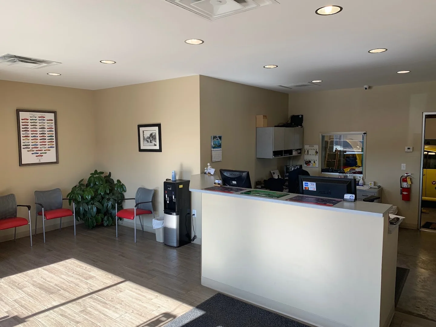 Service bay at Royal Auto Repair