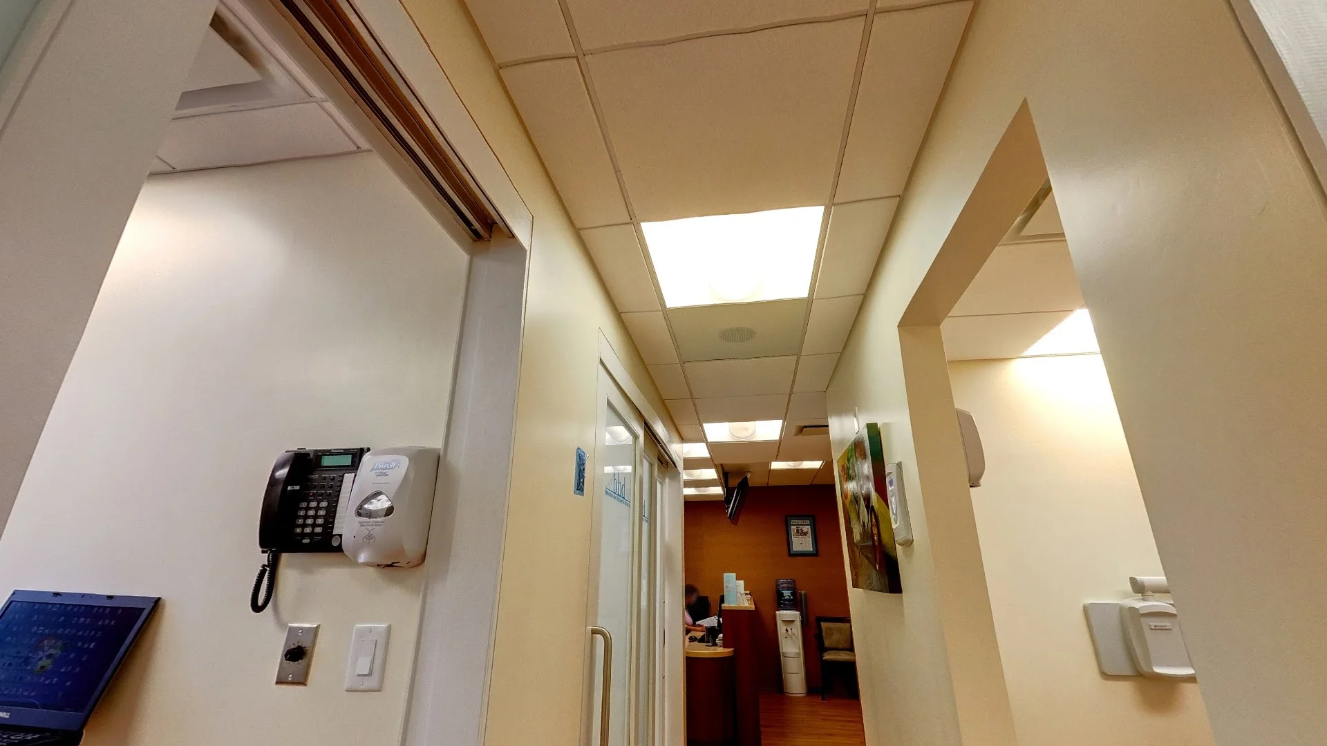Clean and modern clinic interior