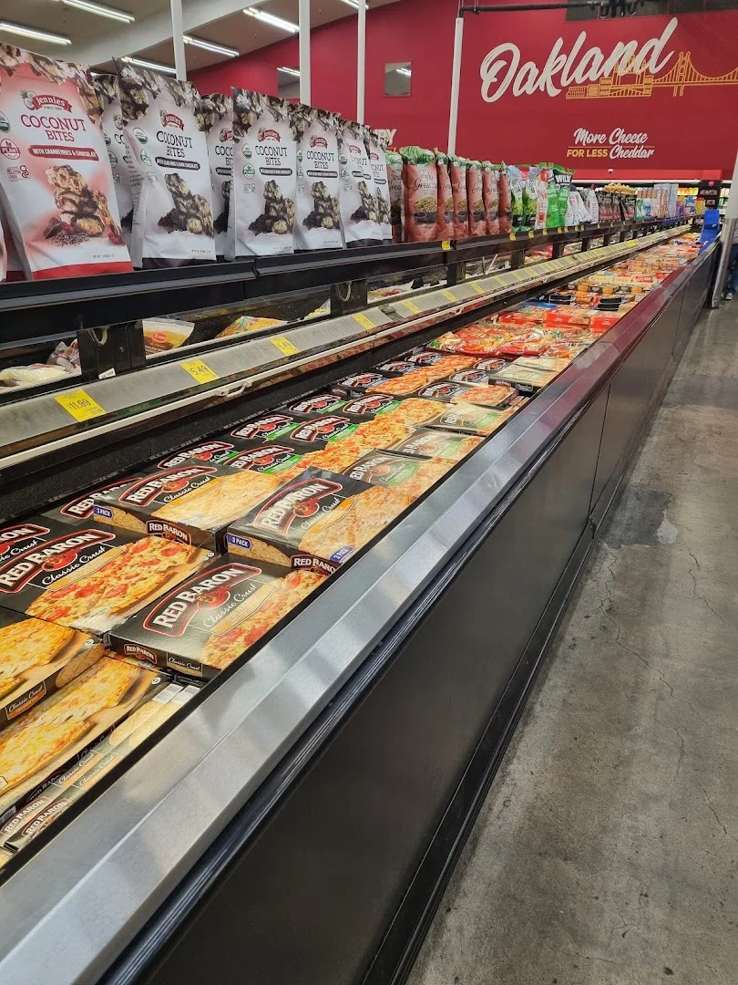 Inside grocery aisles