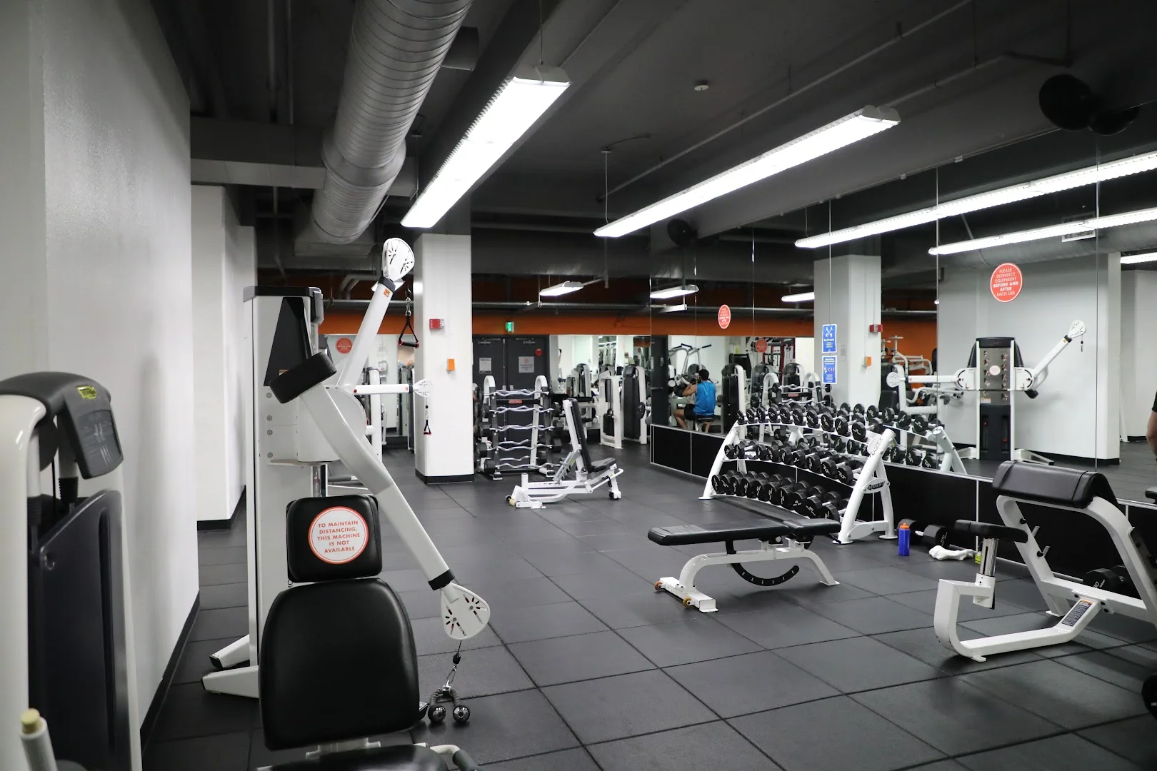 Pool area at FITNESS SF