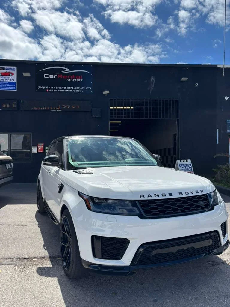 Miami car rental fleet lineup