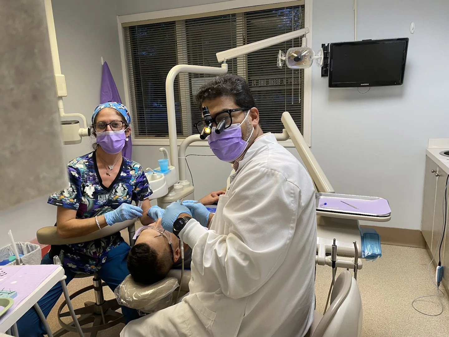 Modern dental equipment