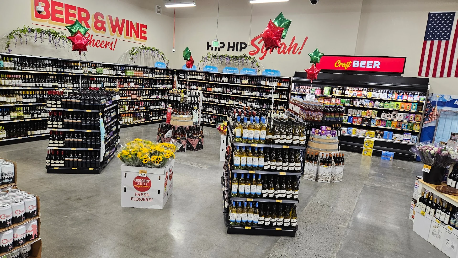 Fresh produce section