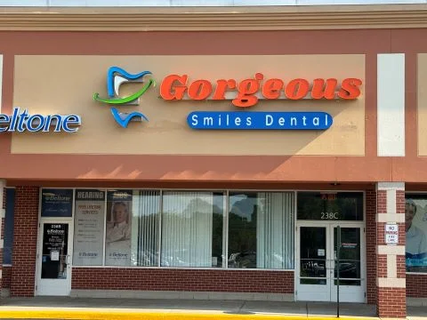 Modern dental treatment room at Gorgeous Smiles Dental