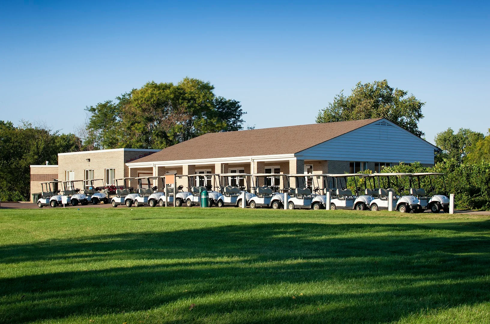 Clubhouse exterior