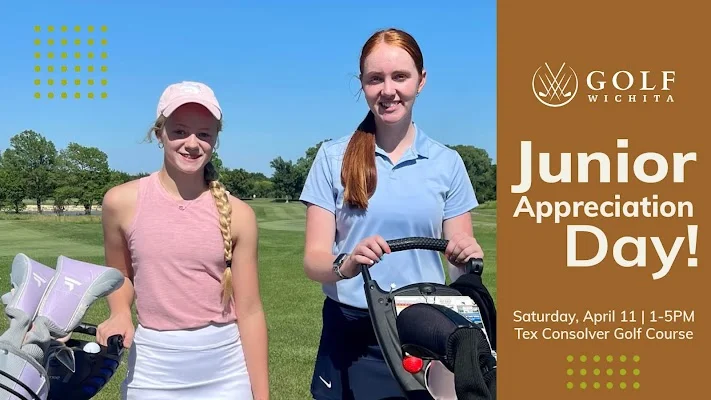 Junior golf event at Tex Consolver Golf Course